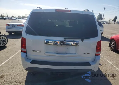 2012 Honda Pilot Touring z USA, uszkodzony, nr VIN 5FNYF3H99CB013857